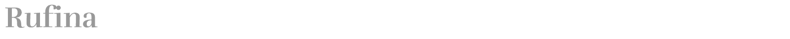 Rufina font preview